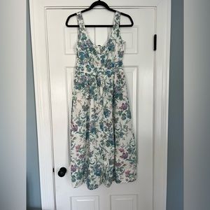 JCrew. Floral dress worn to wedding. Size 0